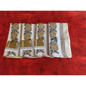 Vtg 1997 Dress Your Table With Elegance 18x18 Table Napkins NWT Set of 4